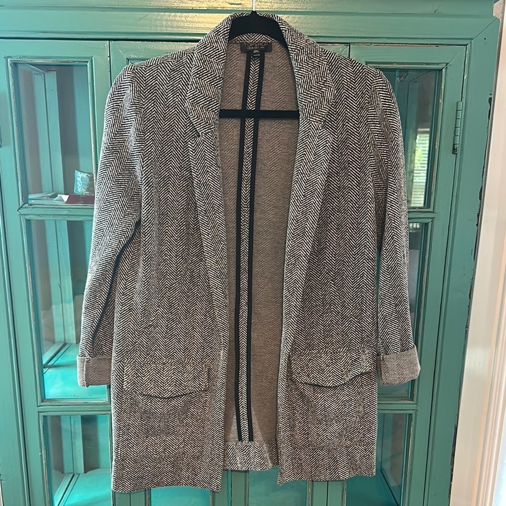 TopShop Knit Blazer EUC